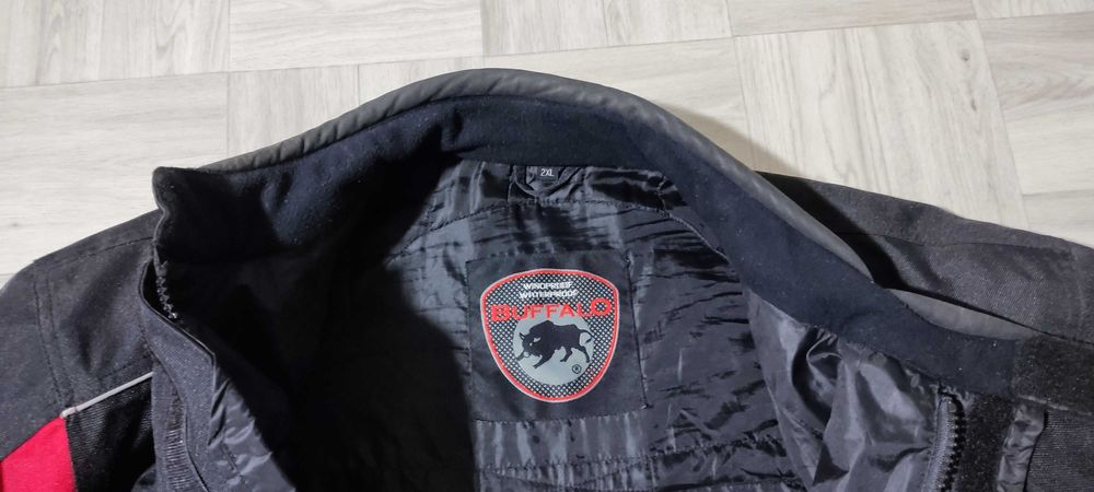 р.2XL Утеплена мотокуртка BUFFALO із захистом чоловіча