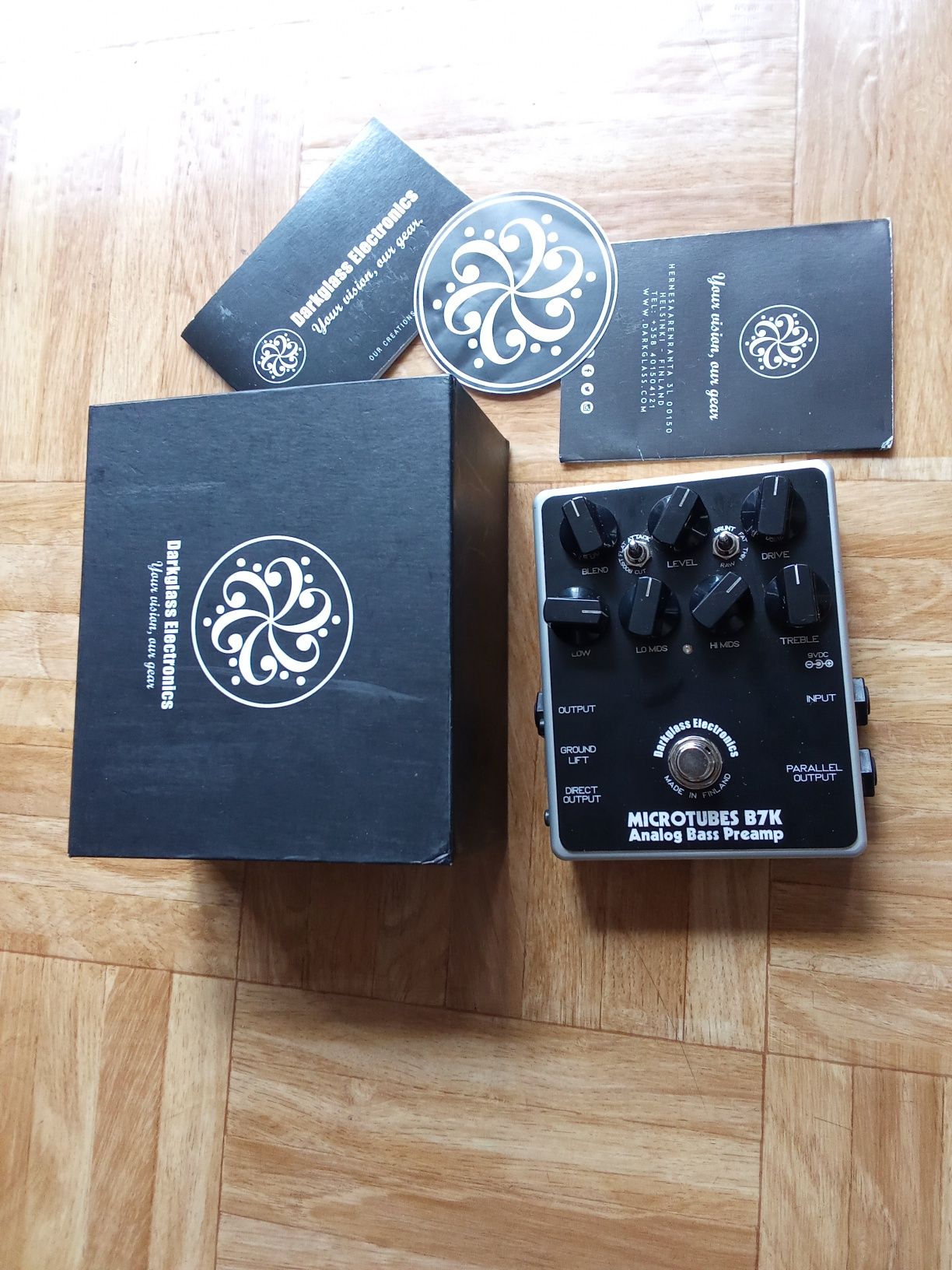Darkglass B7K Microtubes bass preamp basowy z DI