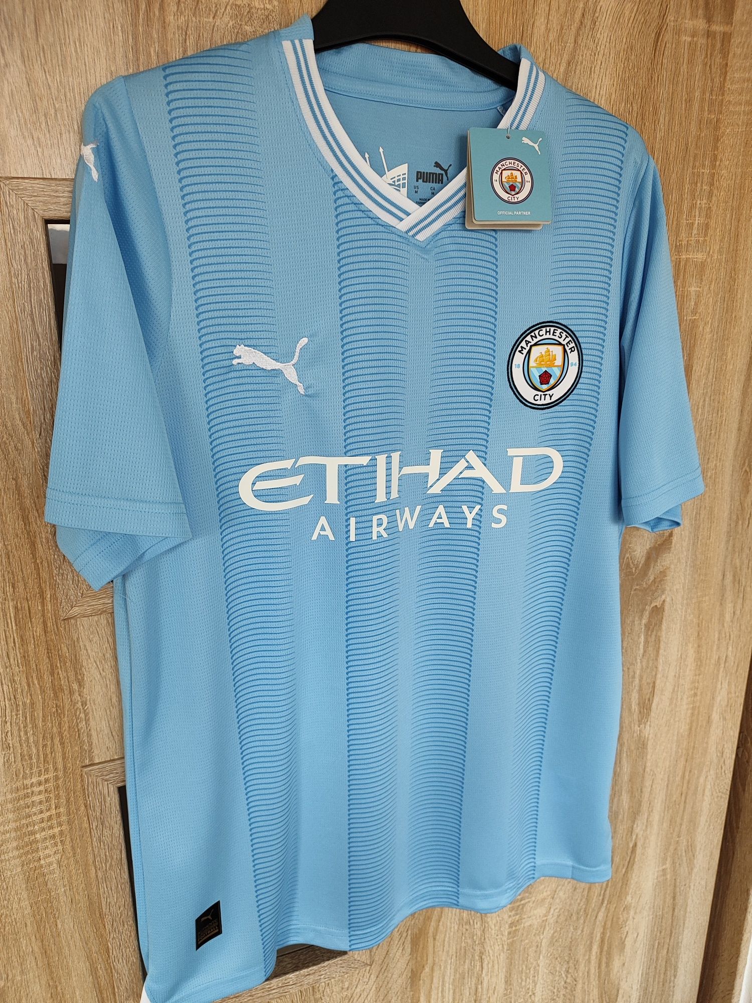 Koszulka piłkarska męska Manchester City 2023/24 rozmiar M #9 Haaland