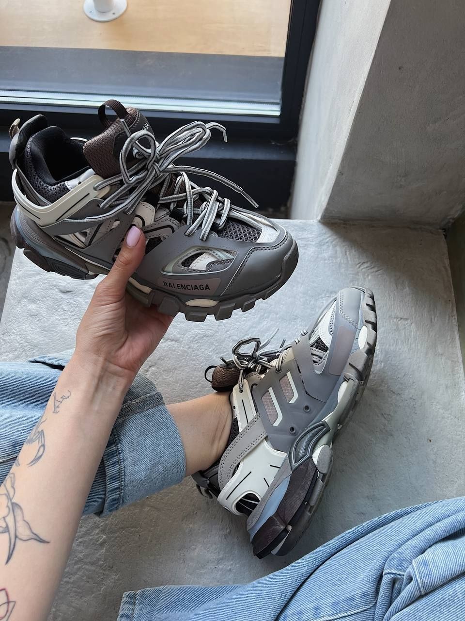 Кросівки Balenciaga Track 3.0 Grey р36-45