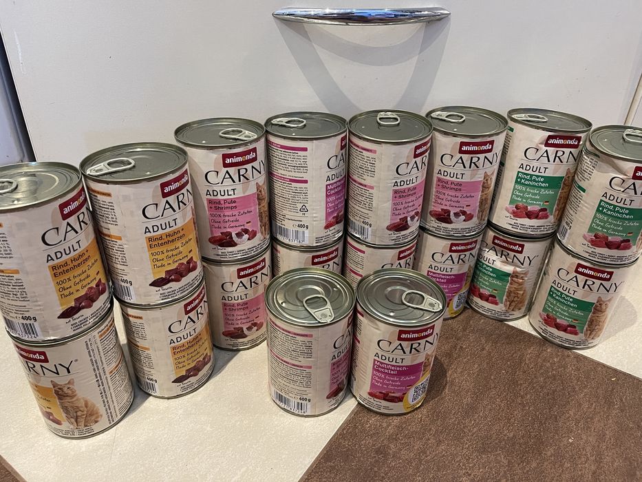 Animomda carmy puszki 18 sztuk po 400 gram