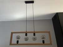 Lampa loft w komplecie z żarówkami