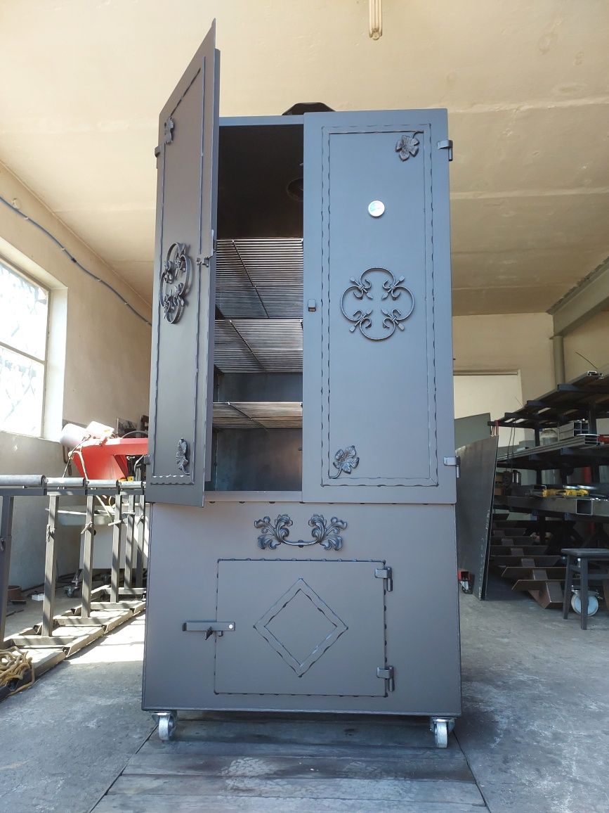 Wędzarnia Grill Smoker SOLIDNA od Kowala Blacha 3 mm Spawana
