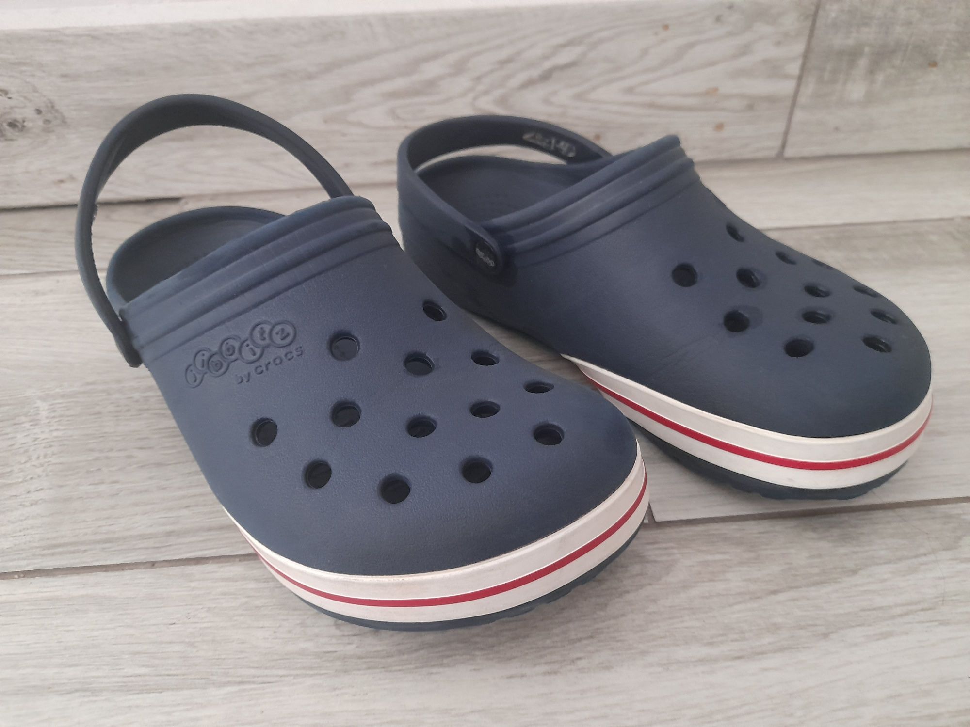 Klapki Iibbitz jak crocs rozm 21 cm