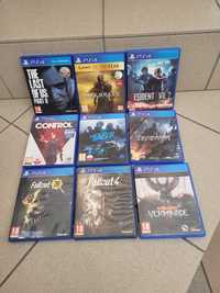 Gry na PS4  Fallout, Resident Evil 2, The Last of Us 2,