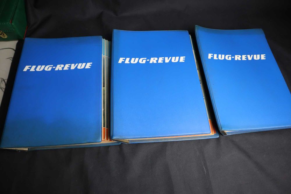FLUG REVUE gazety historia lotnictwa  3 tomy 1966/67 r b5/080950