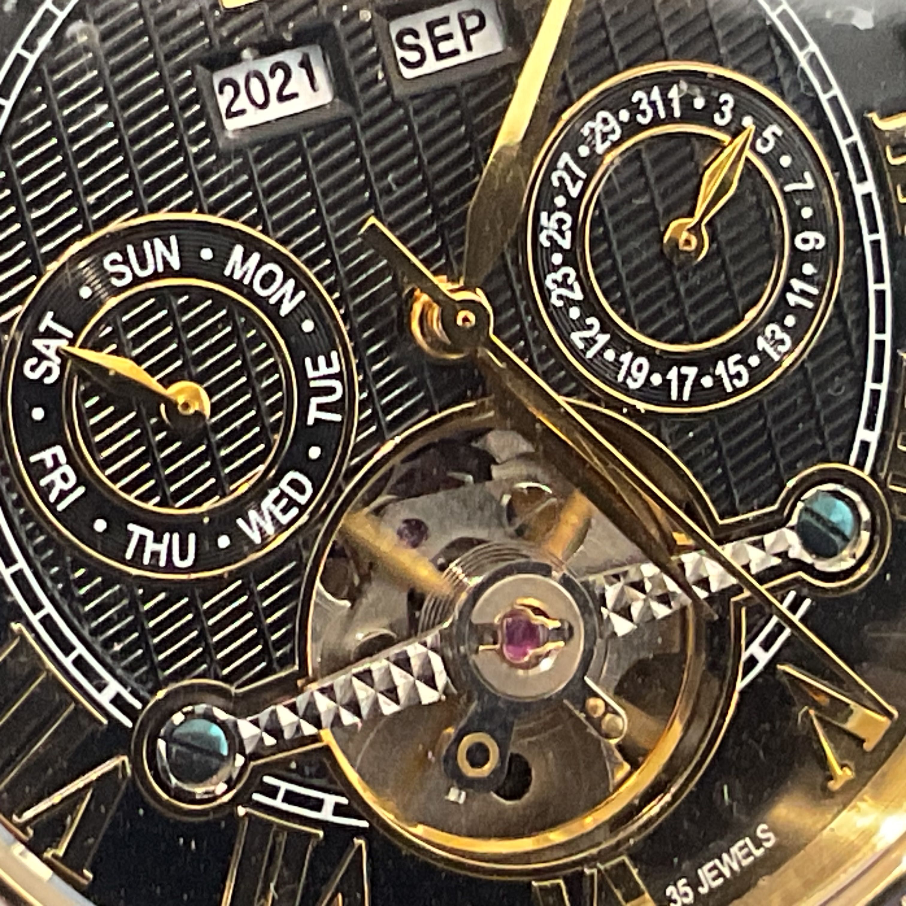 Relógio portas Italian automatic por estriar