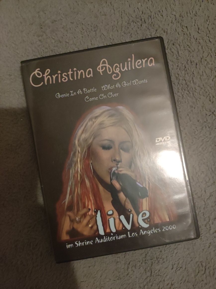 Dvd Christina Aguilera koncert live Los Angeles 2000 Unikat