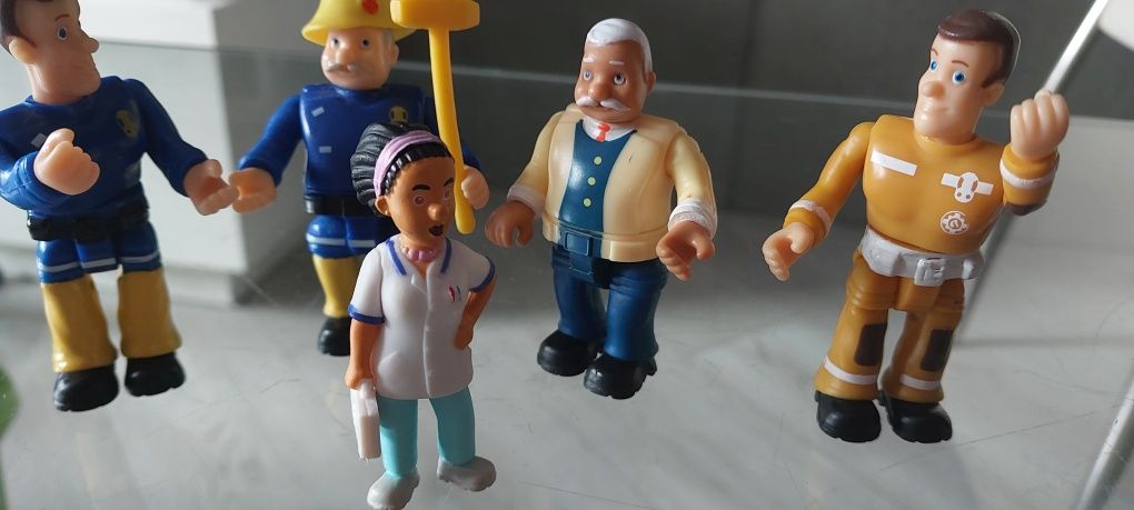 Strazak Sam figurki firma Simba 7cm