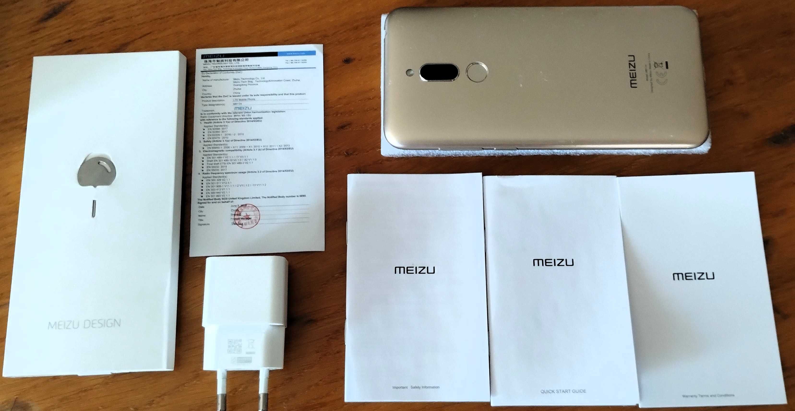 Продам смартфон Meizu M6T (3+32Gb) Gold official (M811H LTE)