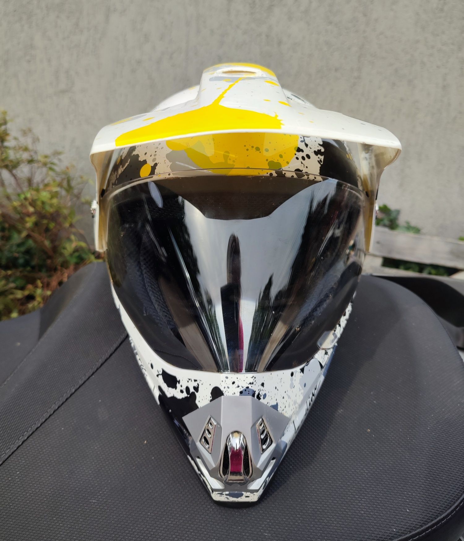 Kask z szybką XL enduro rower quad ATV utv offroad motocross