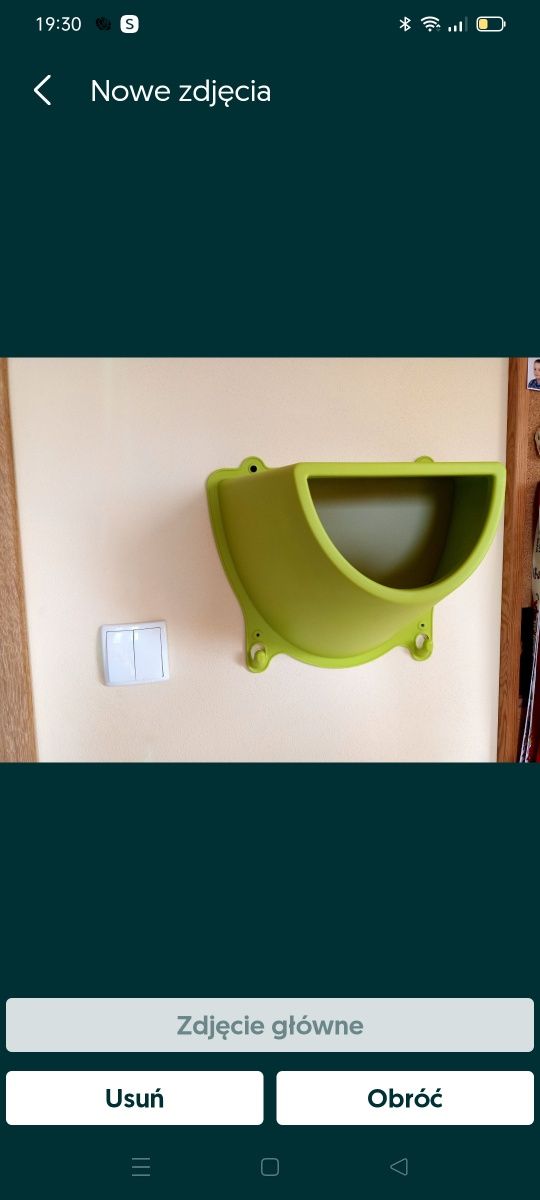 Półka Ikea zielona