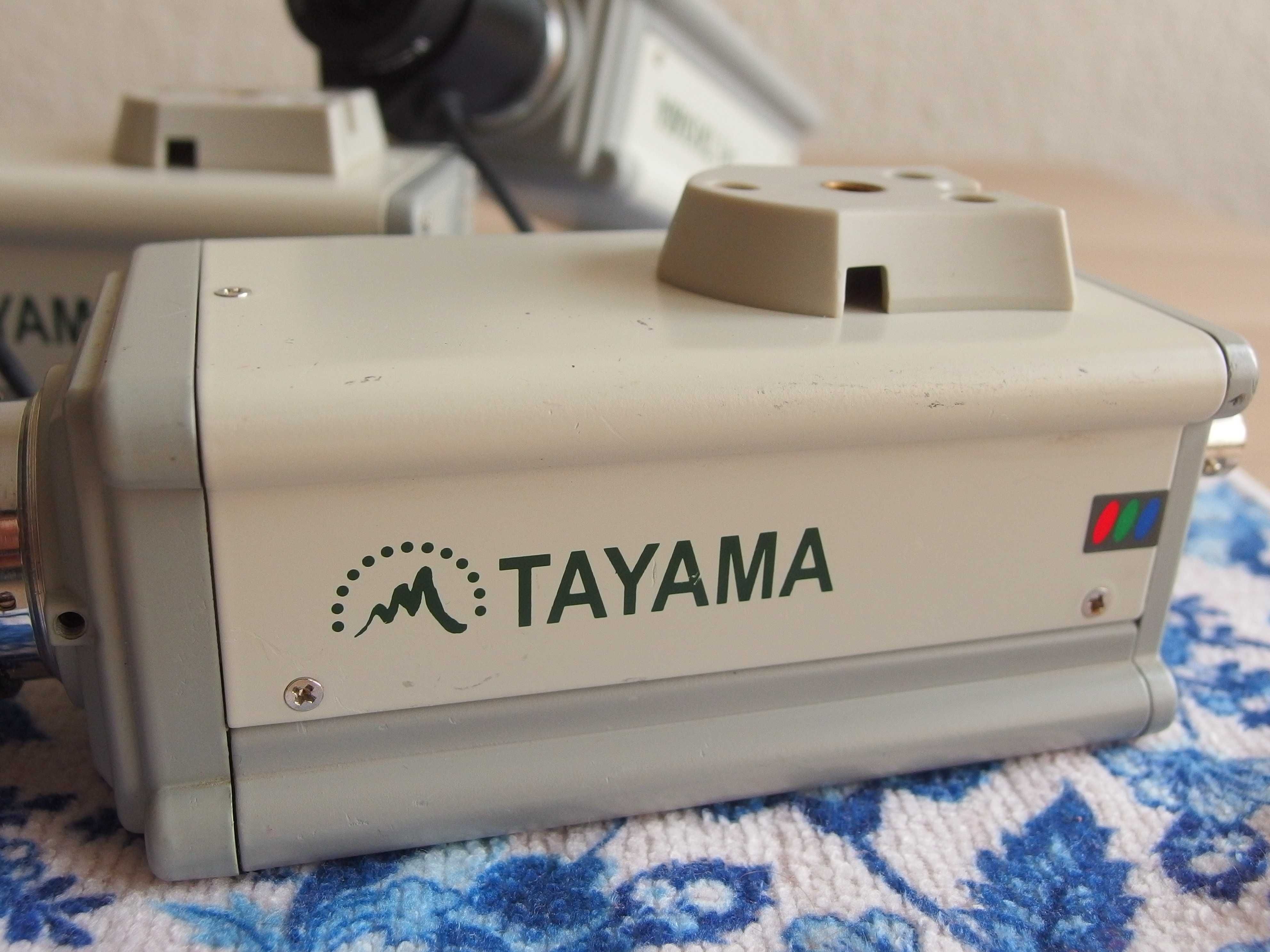 3x kamera Kamera przemysłowa Tayama C3804 + Obiektyw 3,5-8,0mm f1.4
