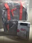 Mochila Neon Vibes Gray Mayfair e marcadores Faber-Castell