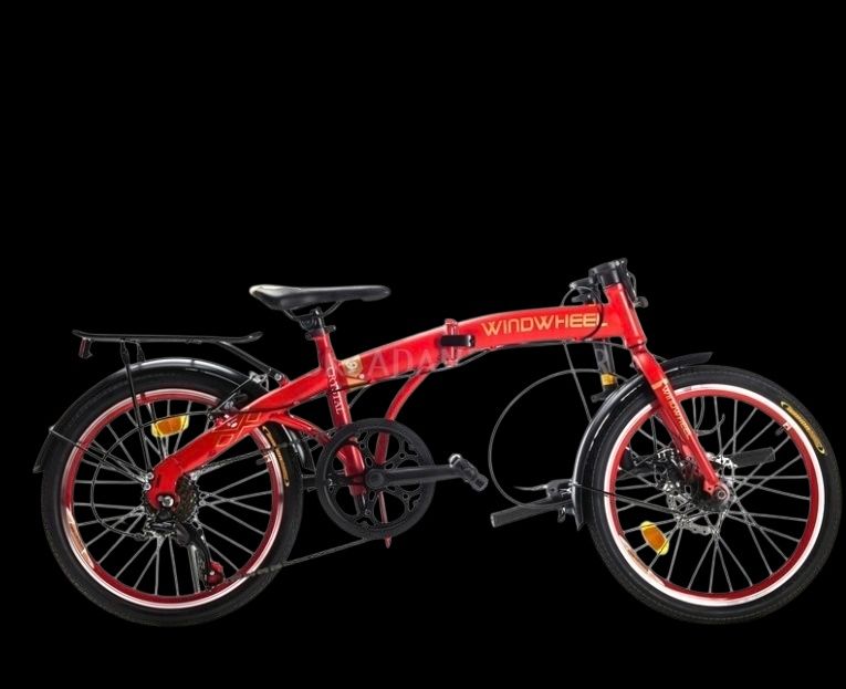 ROWER SKŁADANY 20cal 6xshimano Tarcze Bagażnik  - Jak nowy użyty 2 raz