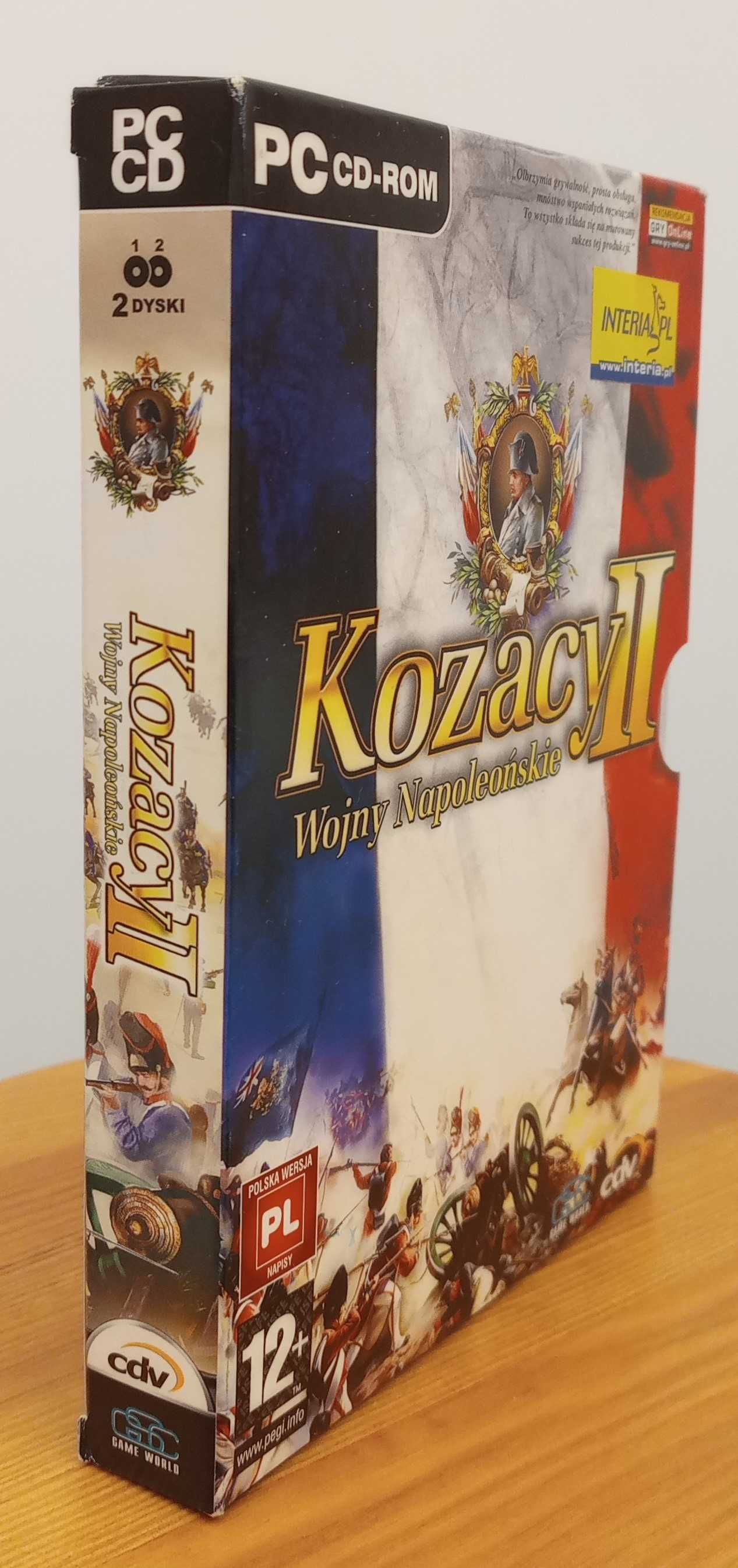 "Kozacy II. Wojny Napoleońskie" - gra PC - CD ROM