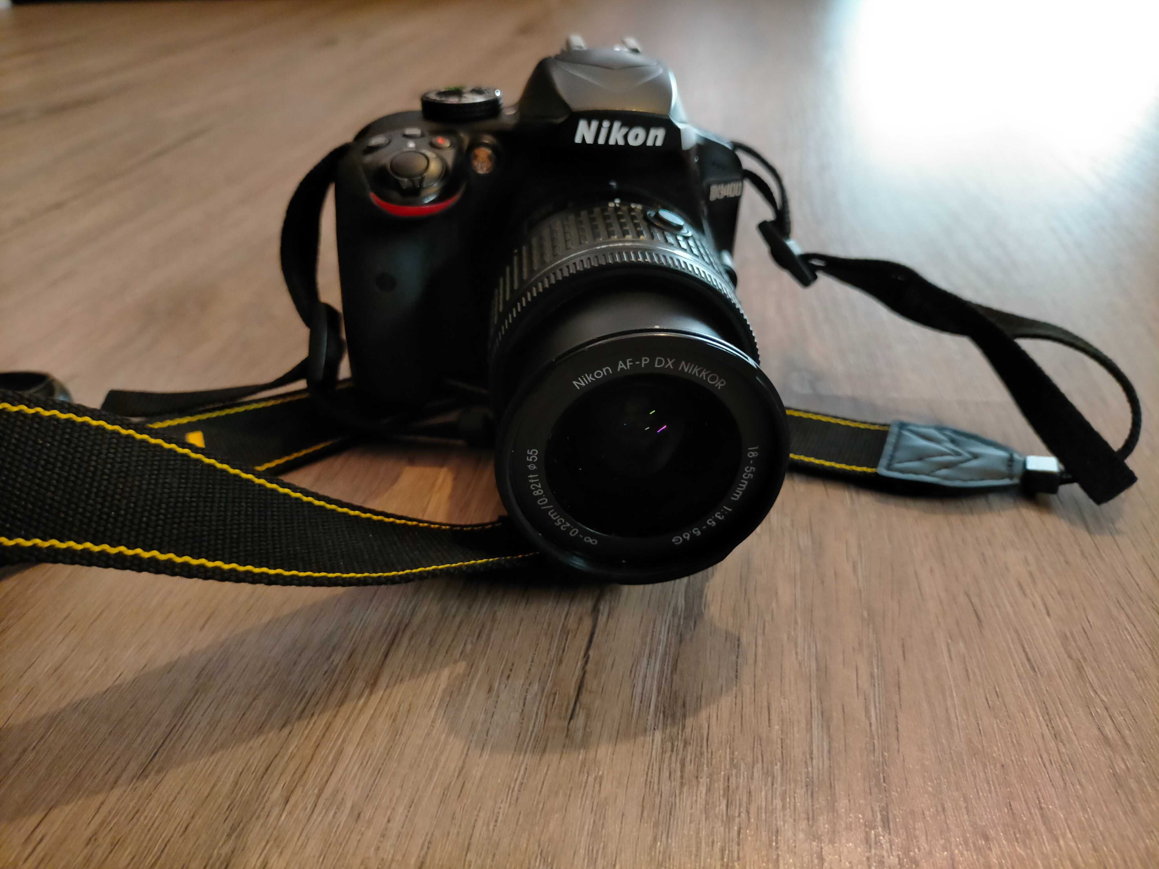 Máquina fotográfica Nikon D3400
