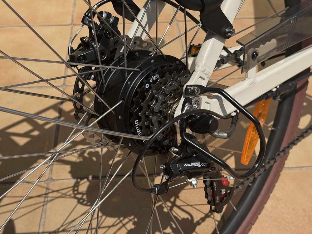 Bicicleta electrica  duas baterias