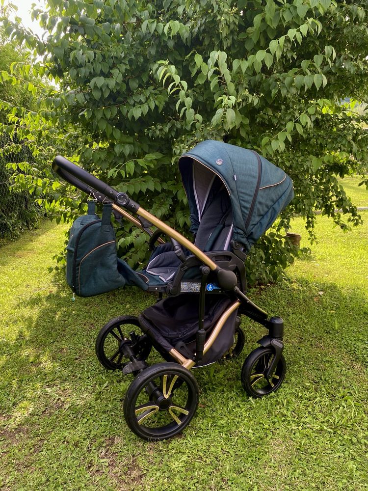 Bebetto Bresso Premium Class wózek 2w1/3w1/4w1