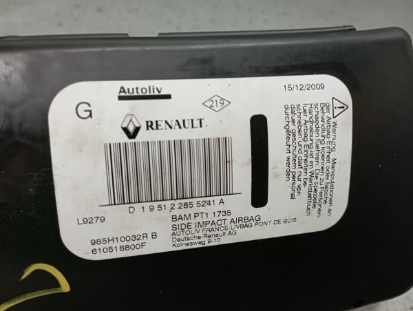 Airbag banco esquerdo RENAULT Megane III Grandtour (KZ0/1)