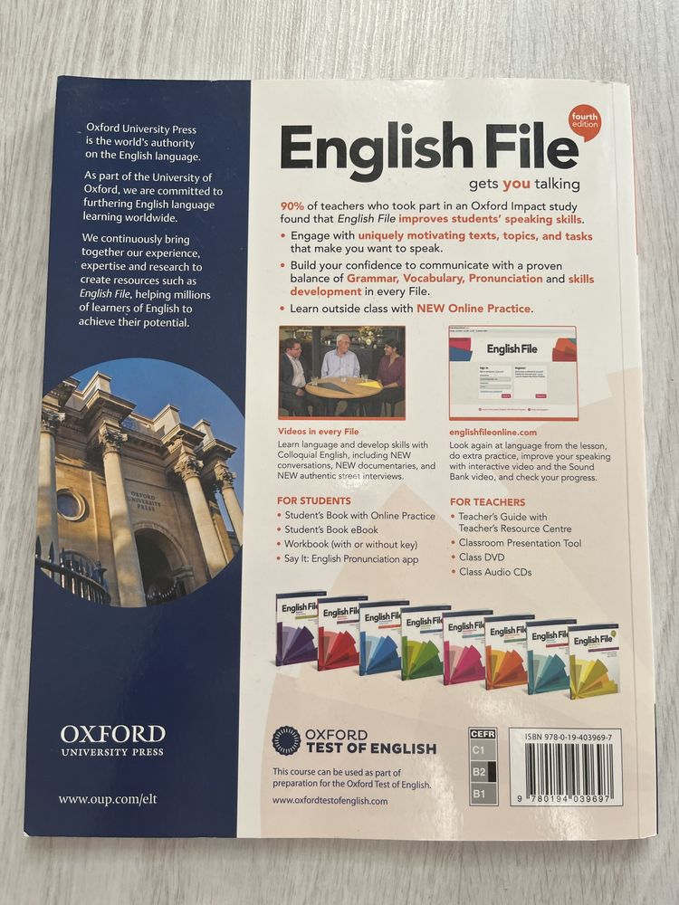 English File 4th Edition Upper-Intermediate (Książka do Angielskiego)