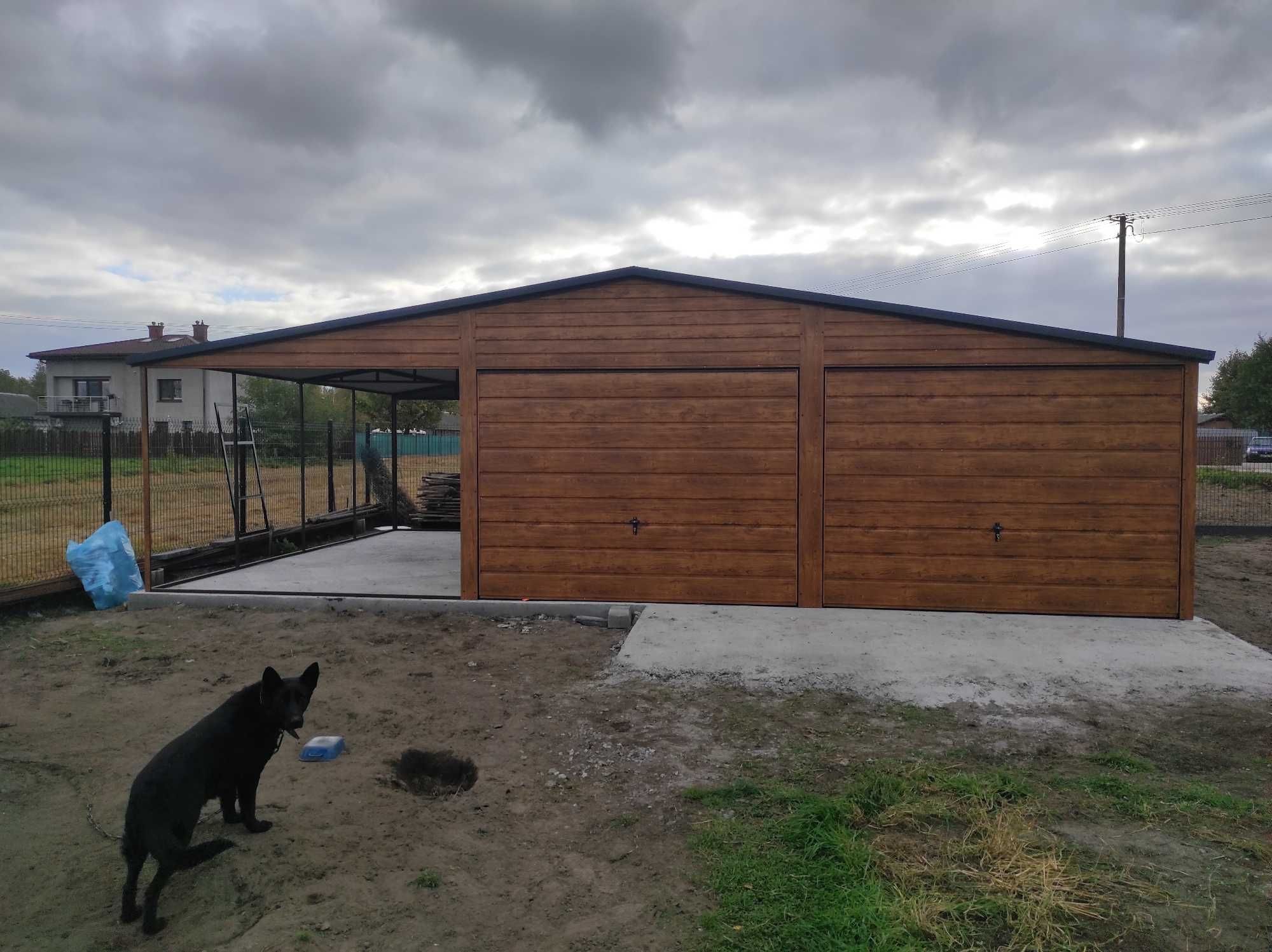 Garaż Blaszany 6x6 6x7 7x7 4x6 garaże blaszane na wymiar Super Ceny