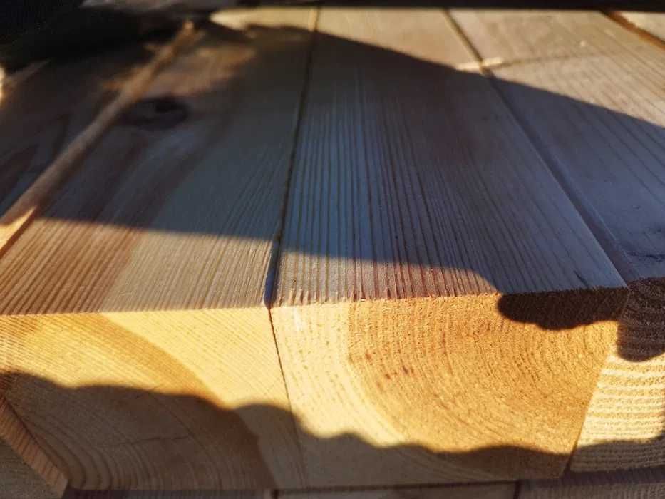 kantówki słupy 95x95x6000 suche strugane sosna gotowe do montażu