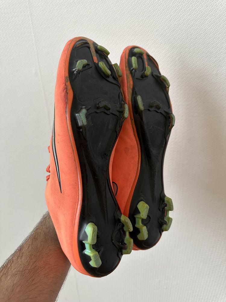 Оригинальные футбольные бутсы Nike Mercurial Vapor X mango 43,5р