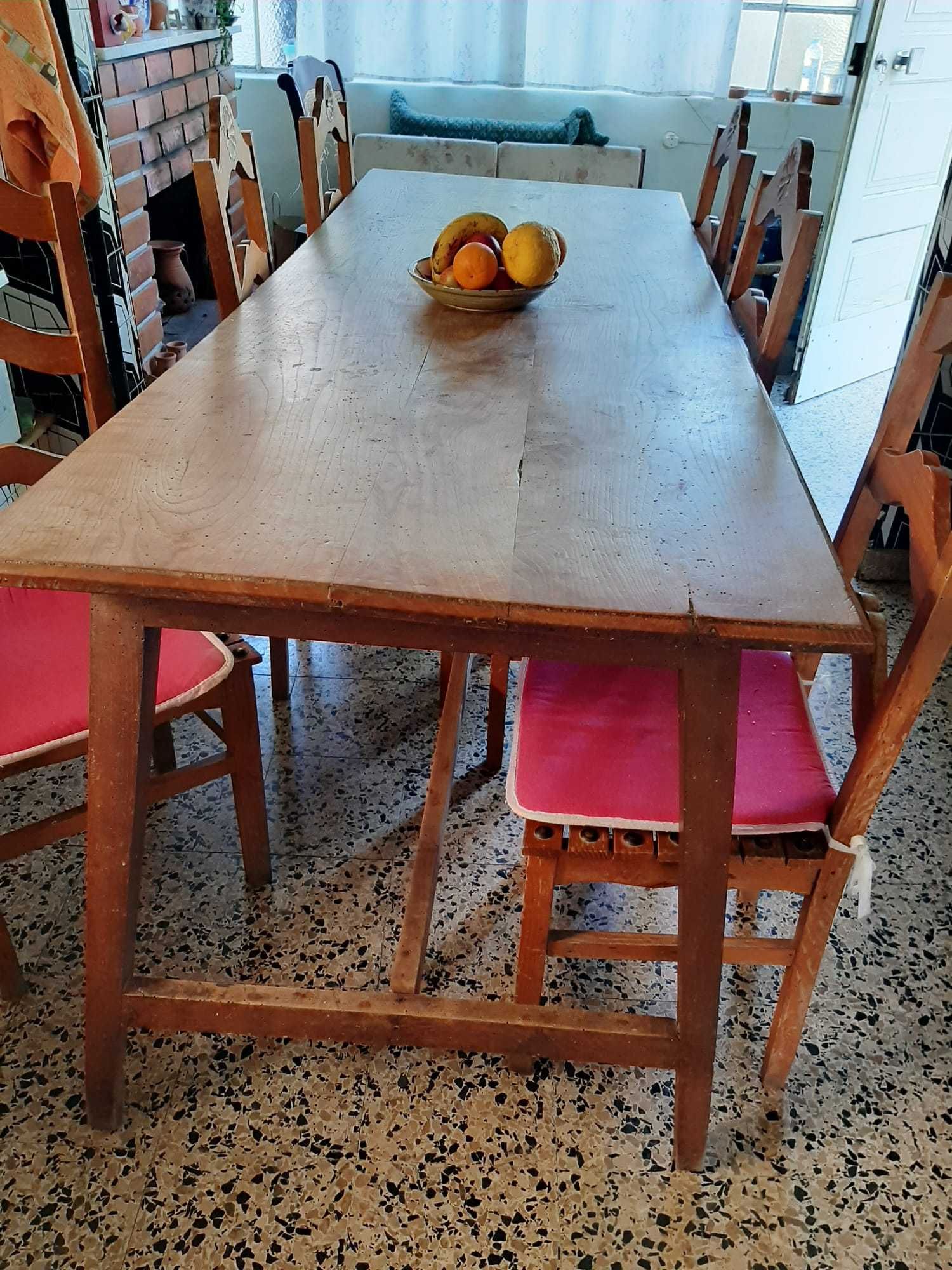 Mesa de Cozinha com 6 cadeiras