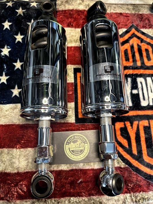 Задні амортизатори Harley Softail 2000-2017, оригінал та тюнінг