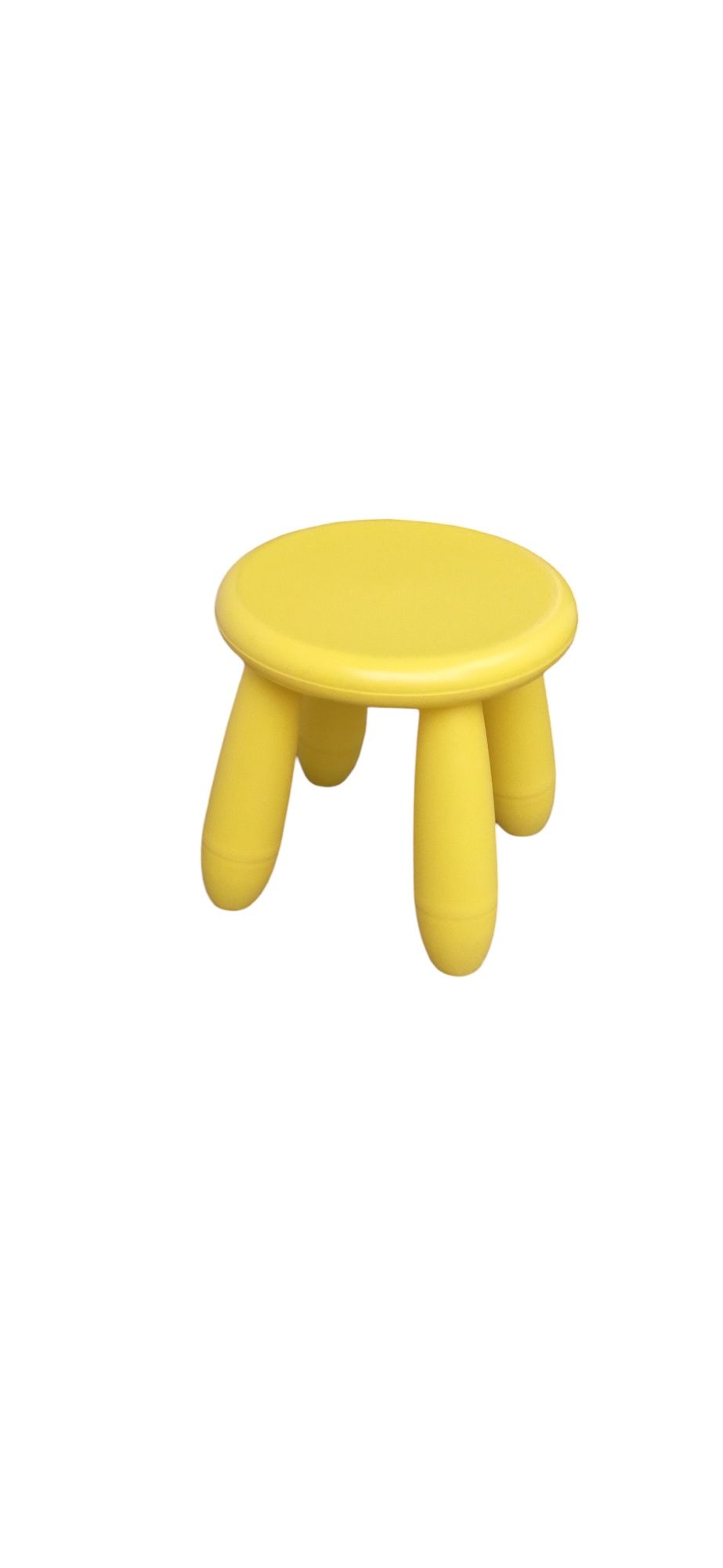 Stolik biały Ikea Lack plus krzesełka Mammut Ikea