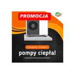 Pompa ciepła powietrzna 4kW 50-100m2 MONOBLOK MONTAŻ w cenie komplet