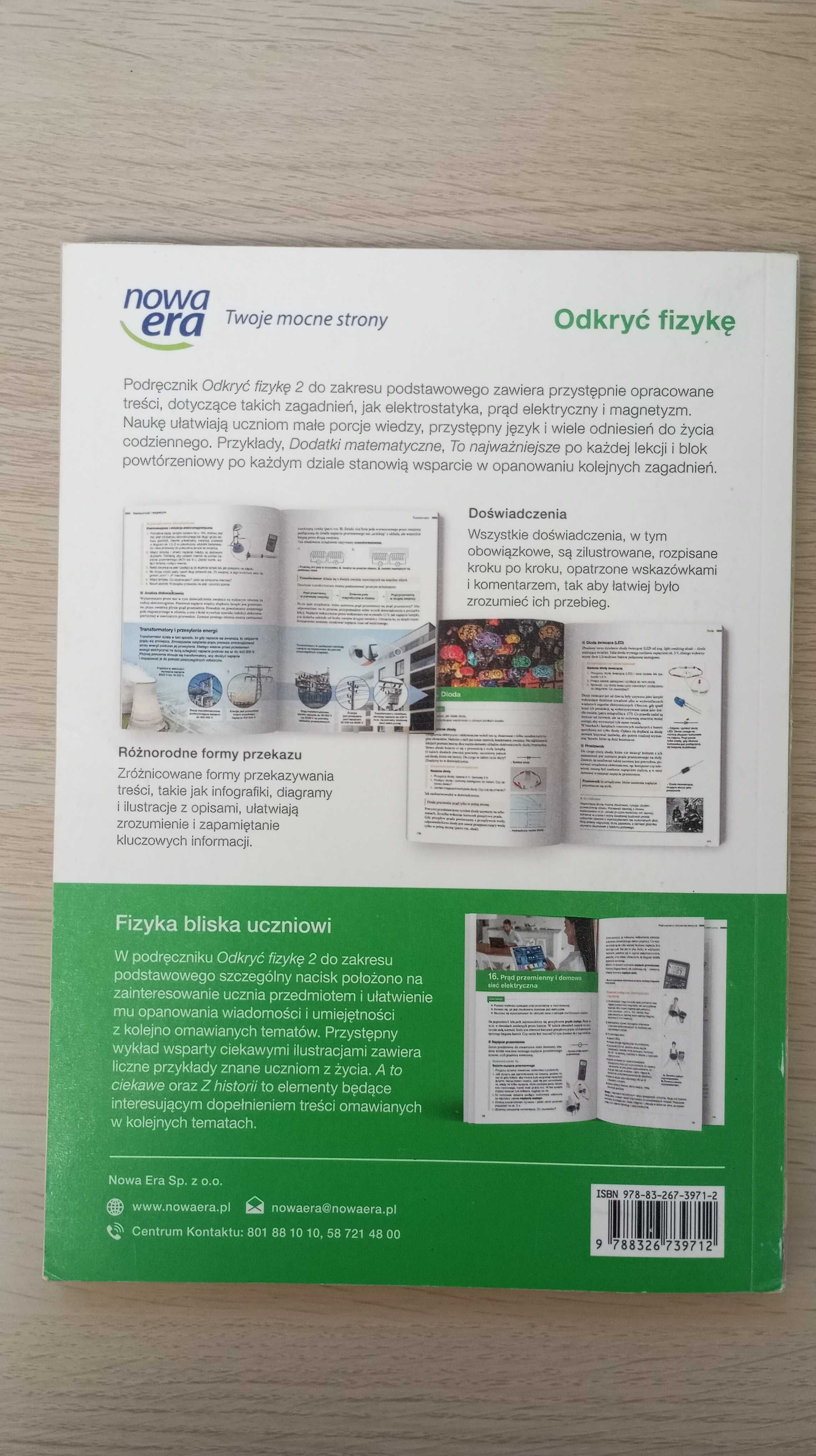 Podręcznik Odkryć Fizykę 2