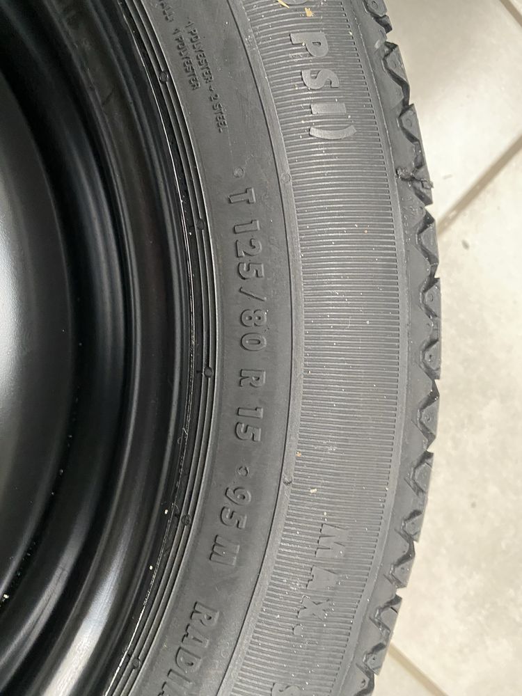 Koło dojazdowe 15" Nowe-4X108 Peugeot, Citroen