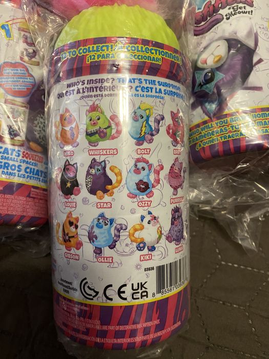 Мягкая игрушка Misfittens W3 - Котик в банке