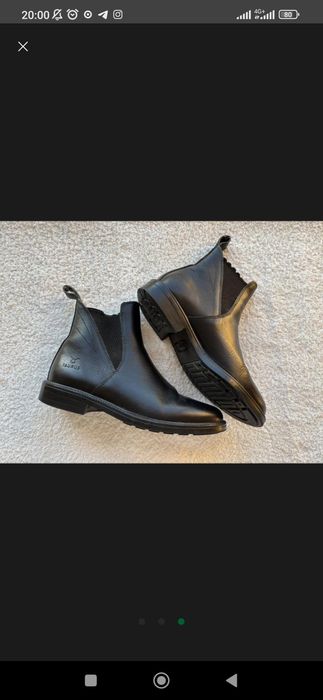 Осінні ботінки розмір 37,5