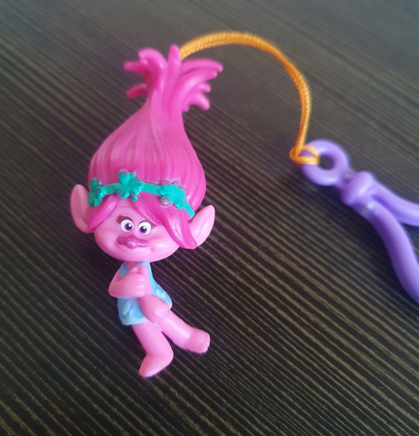 Trolls Poppy figurka + zawieszka Hasbro