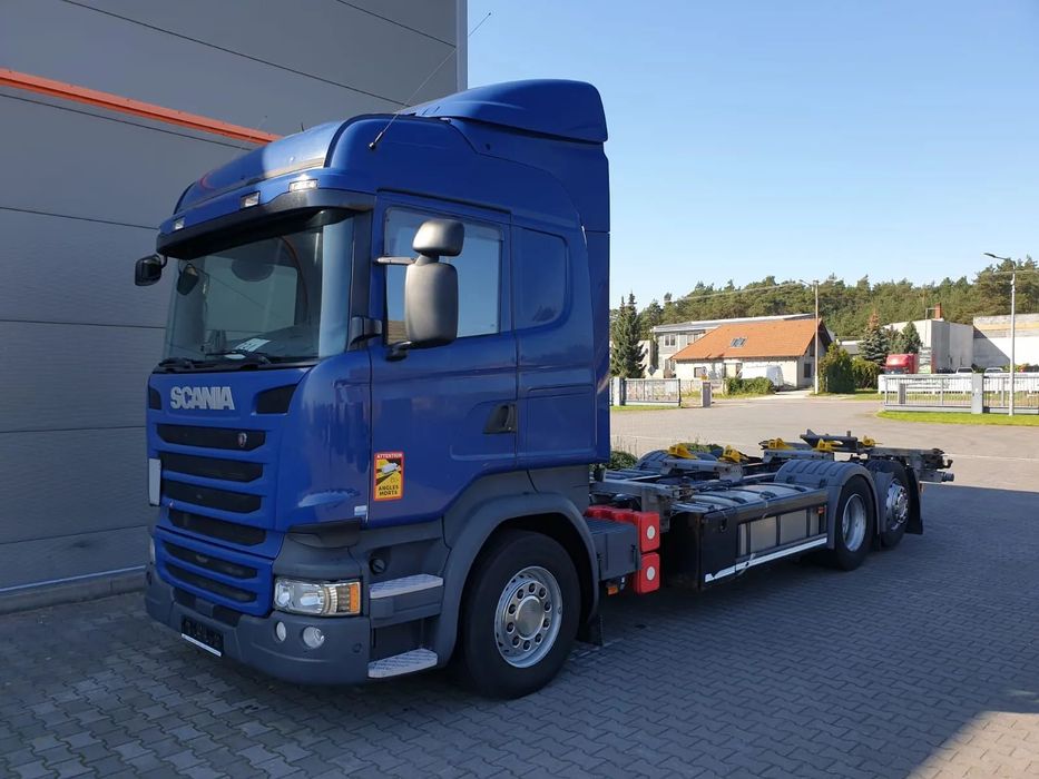 Scania R450 EURO 6 RAMA BDF  nr.234 1. Wł. Import z Niemiec Xenon BDF Regulowany Radary Oś Skrętna