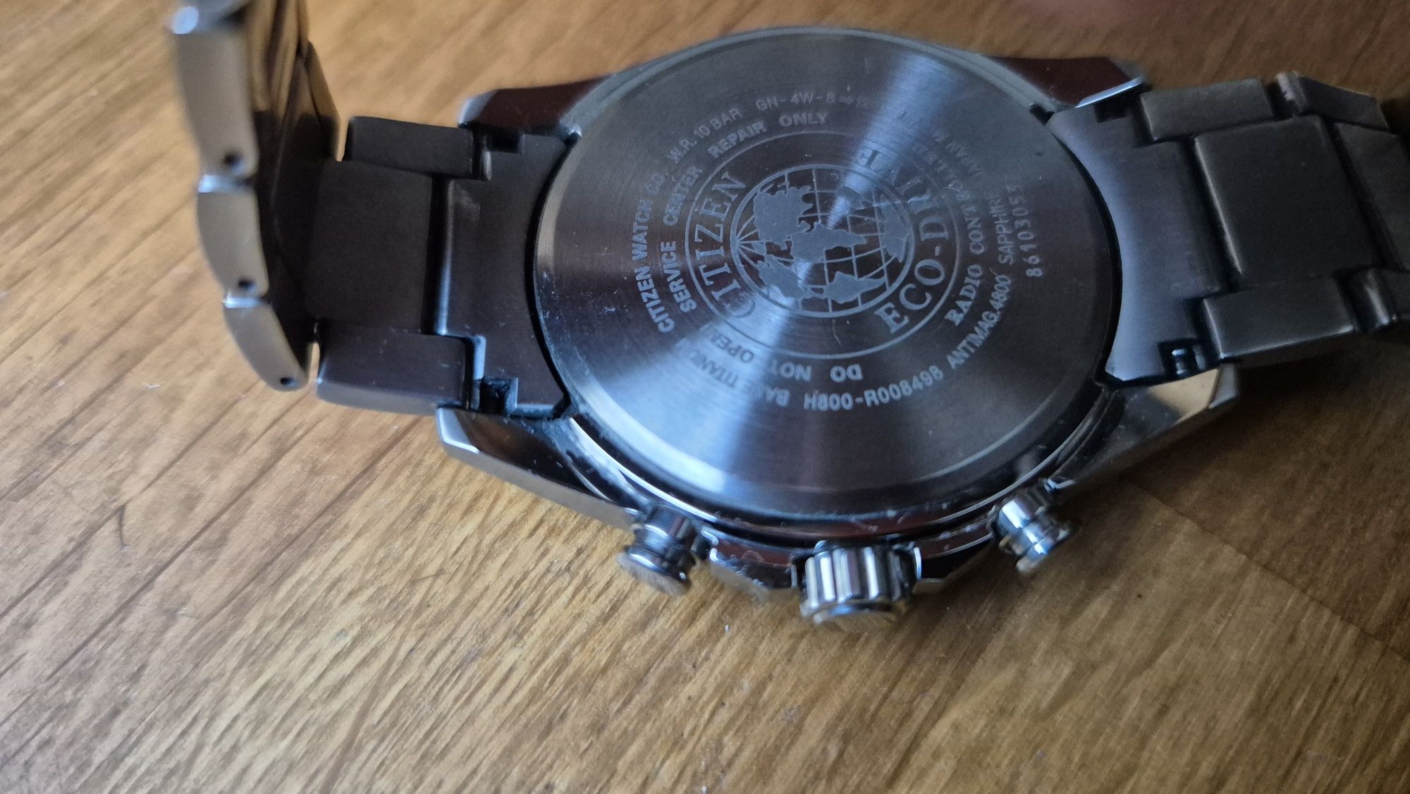 Zegarek Citizen EcoDrive AT8154-82E solarny tytan