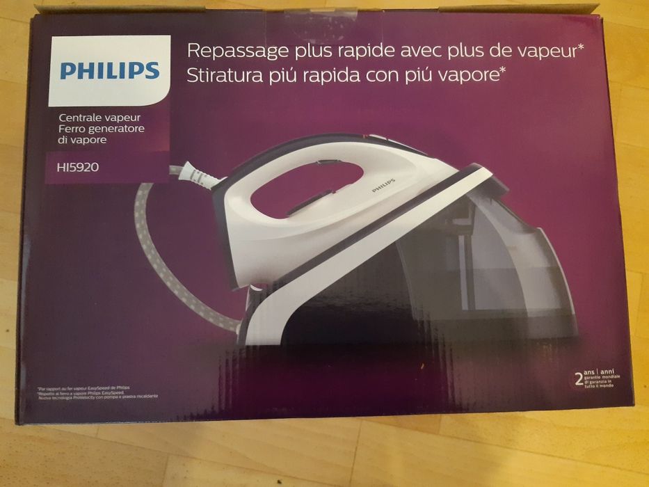 Żelazko stacja parowa philips hi5920