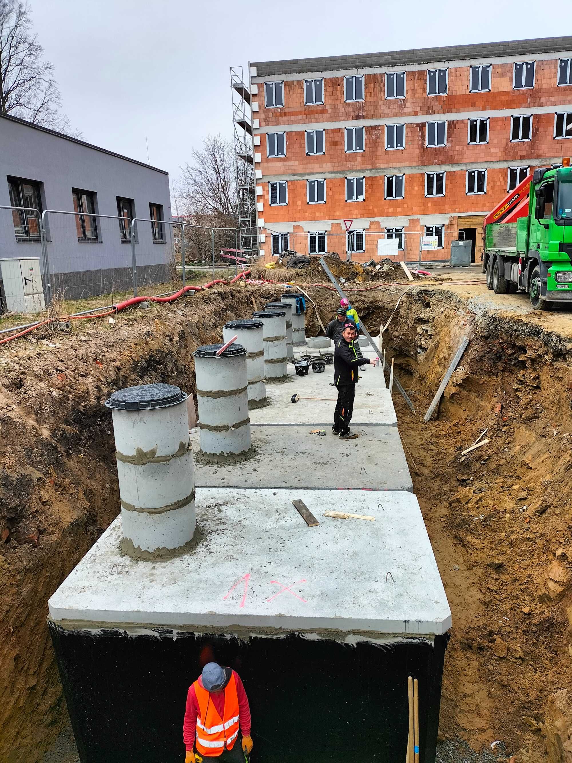 Zbiornik Betonowy Szambo Betonowe Szamba Zbiorniki Piwnica Piwniczka