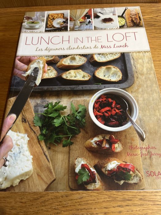 Livro culinária em francês  Miss Lunch
