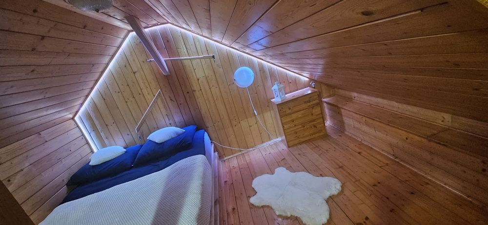 Domek z jacuzzi, sauną na wyłączność i kominkiem