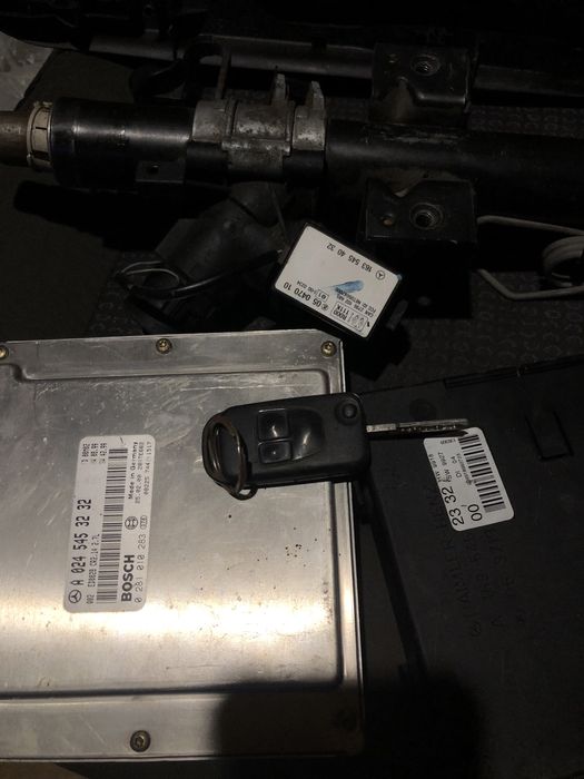 Мерседес Бенз w163 ML270CDI 2001г, Блок ЕБУ, Блок ААМ, ключ с чипом