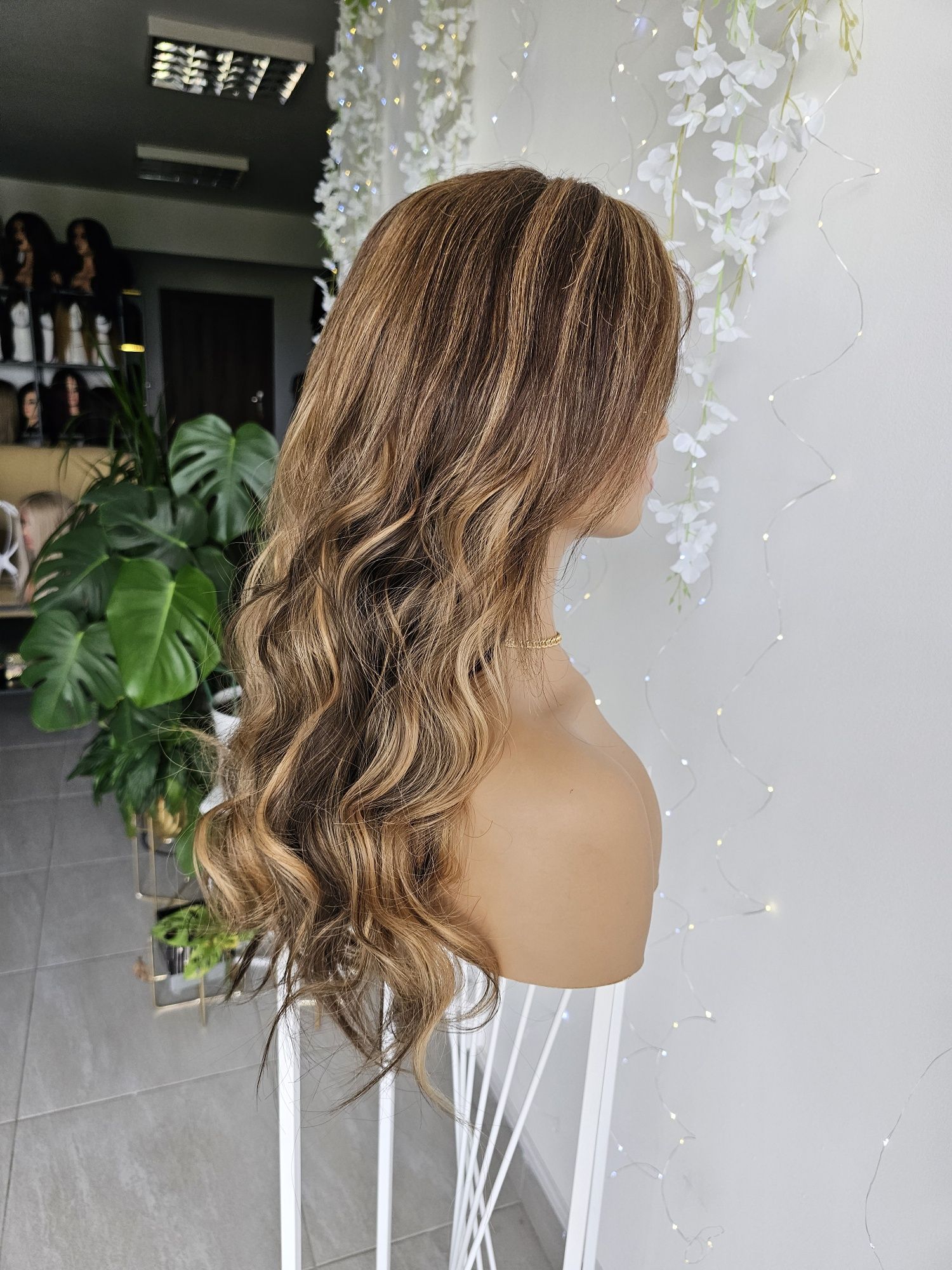 Clip in WYPRZEDAŻ przedłużenie zagęszczenie włosów 45 cm fale blond br