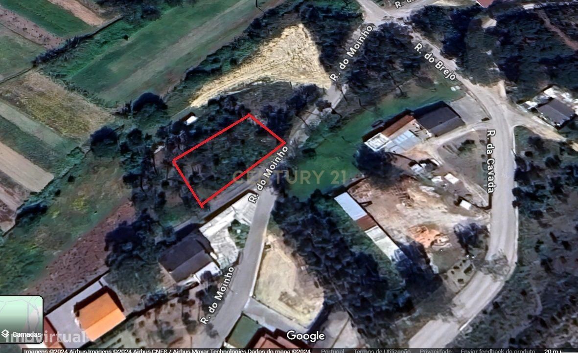 Terreno | 440m2 | Regueira de Pontes | Leiria