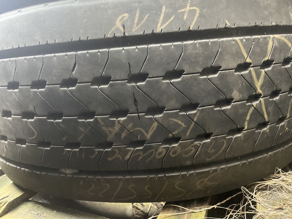 1x 385/55/22,5 goodyear k max s 8,5mm 2018 cena brutto