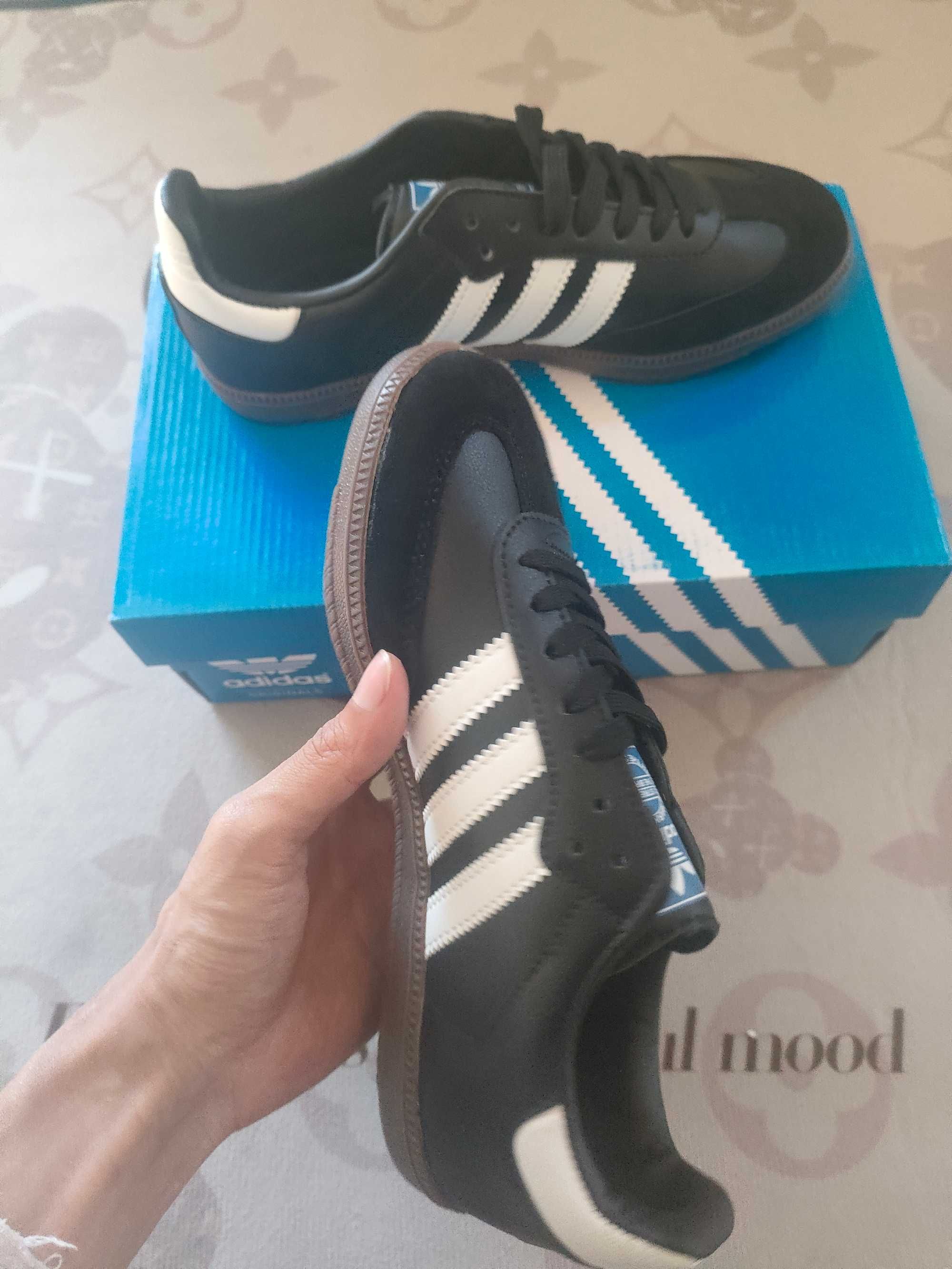 Adidas Samba OG Black White Gum	Eu39