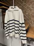 Malha listrada tricot