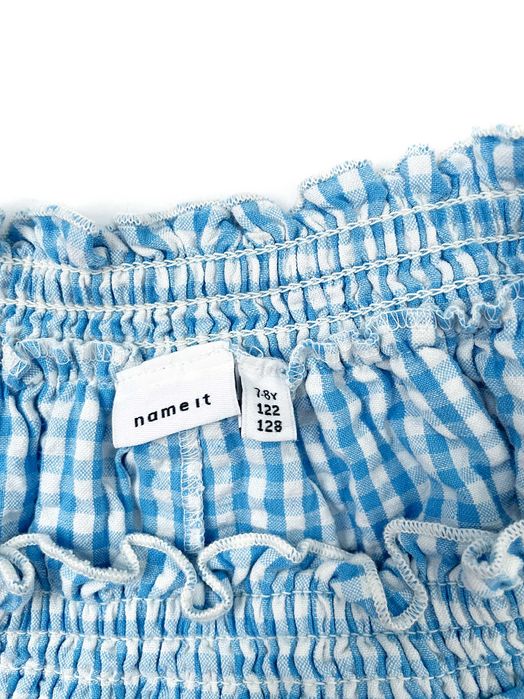 Спідниця в клітинку Name It для дівчинки 7-8 років, 122-128 см